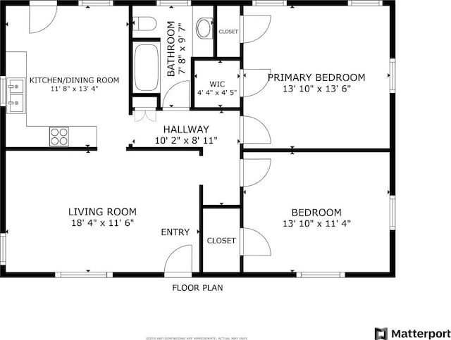 5807 Wynona Ave, Austin, TX 78756 - view of home floor plan