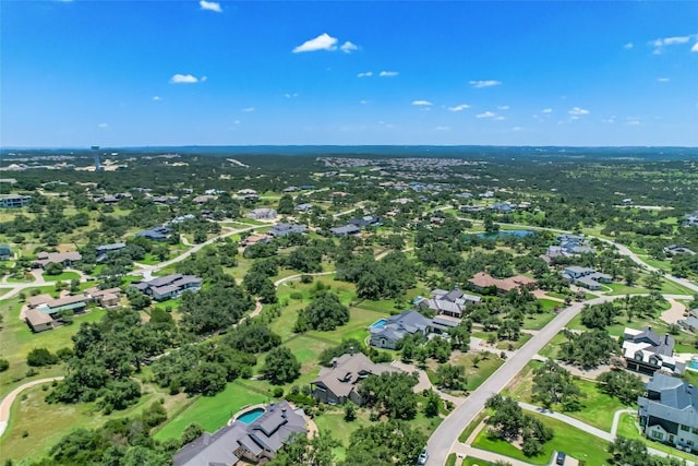 drone / aerial view featuring a residential view