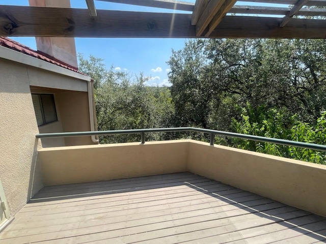 1707 Spyglass Dr Unit 60, Austin, TX 78746 - view of wooden terrace