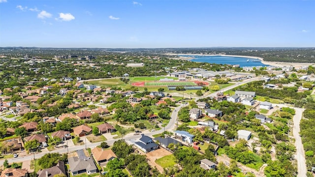 15009 General Williamson, Austin, TX 78734 - aerial view of property and surrounding area featuring a nearby body of water