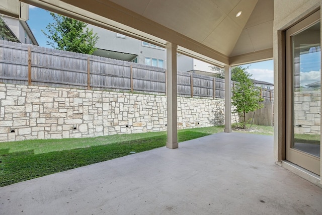 view of patio