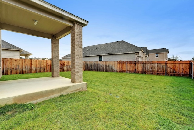 1721 Tin Can Trl, Georgetown, TX 78628 - view of yard featuring a patio area