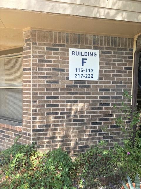 5608 Cougar Dr Unit 219, Austin, TX 78745 - exterior view of brick siding