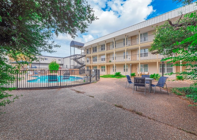 exterior space featuring a patio