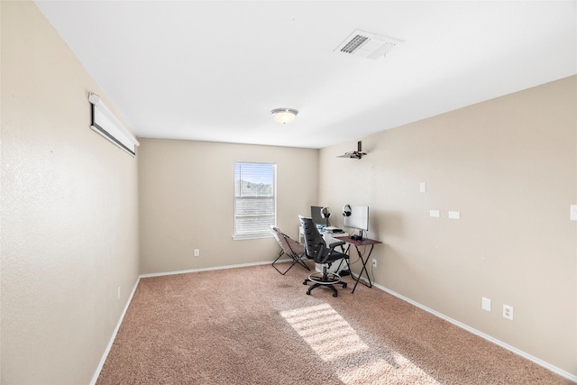 office featuring carpet