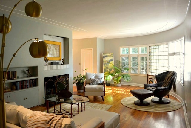 interior space featuring hardwood / wood-style floors