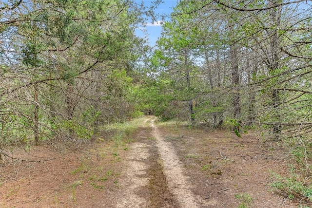 view of road