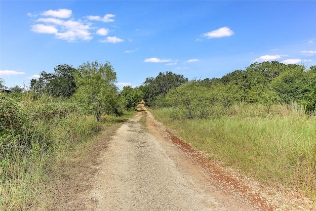 view of road