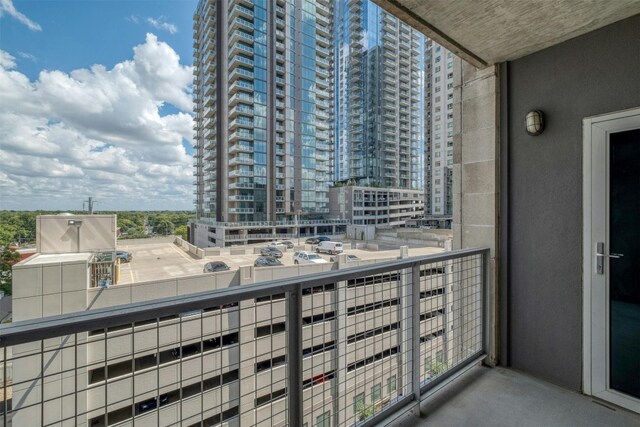 54 Rainey St Unit 1015, Austin, TX 78701 - balcony featuring a view of city
