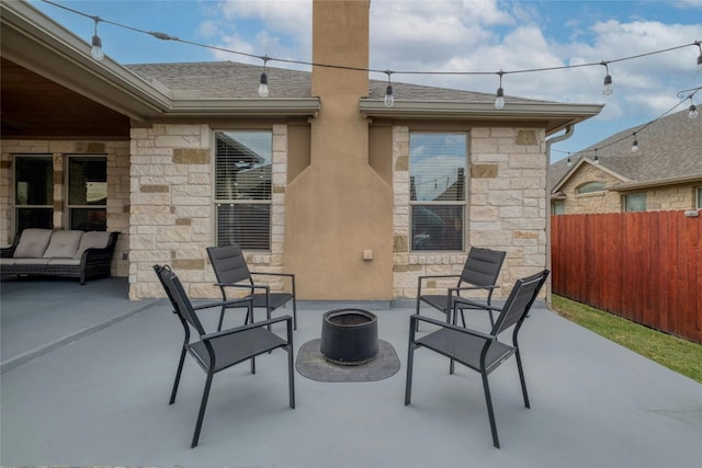 view of patio