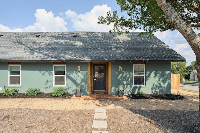 view of front of house