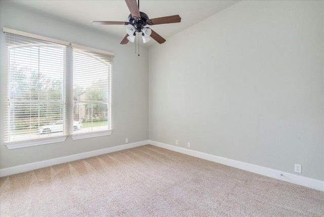 175 Blazing Star Dr, Austin, TX 78737 - spare room with light carpet, healthy amount of natural light, and a ceiling fan