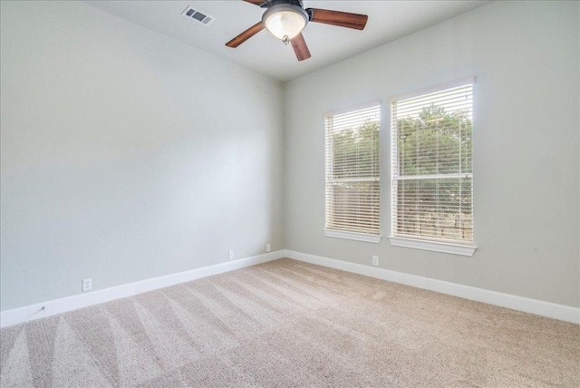 175 Blazing Star Dr, Austin, TX 78737 - empty room featuring light carpet and a ceiling fan