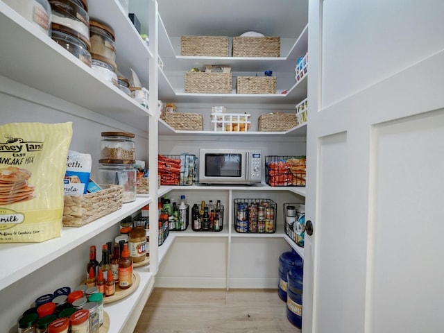 view of pantry