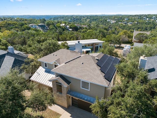 aerial view