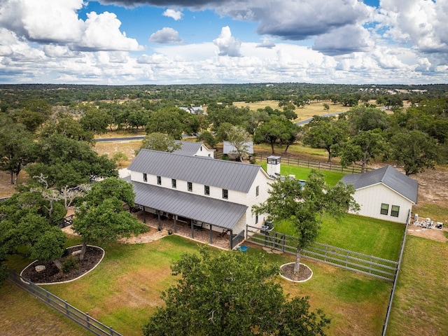 aerial view