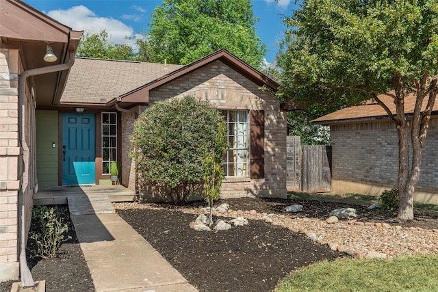 view of entrance to property