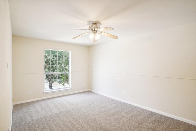 17006 Brewer Blackbird Dr, Pflugerville, TX 78660 - spare room featuring carpet floors and a ceiling fan