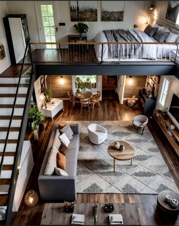 interior space featuring hardwood / wood-style floors