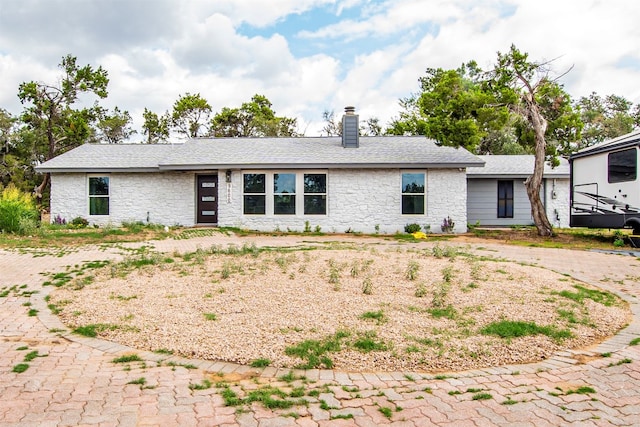 view of ranch-style house