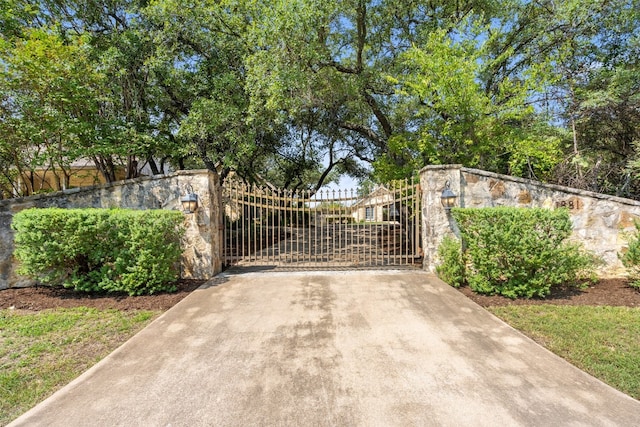 view of gate