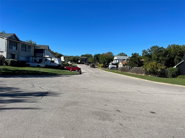 view of road