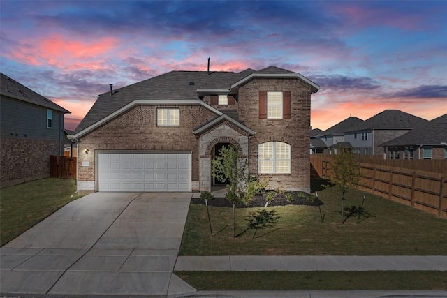 13104 Cerro Castellan Trce, Manor, TX 78653 - traditional home featuring brick siding and driveway