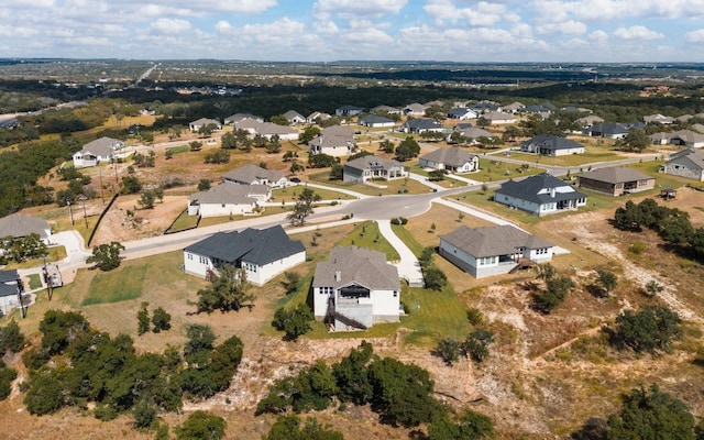 drone / aerial view featuring a residential view