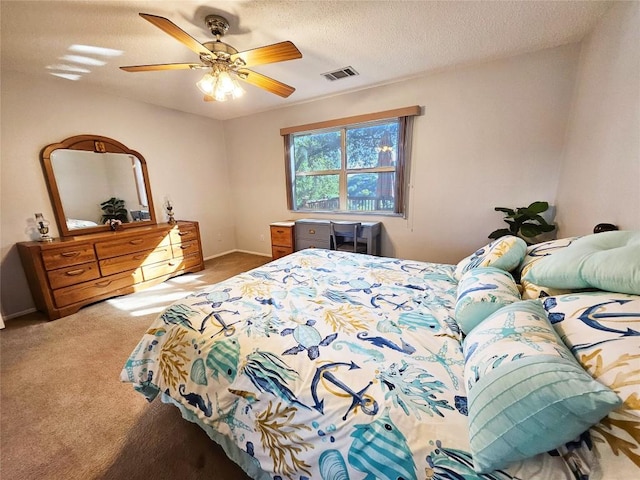 18111 Gregg Bluff Rd, Jonestown, TX 78645 - bedroom featuring carpet flooring and a ceiling fan