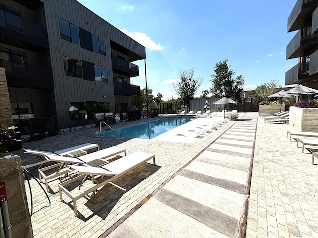 4510 Terry-O Ln Unit 406, Austin, TX 78745 - community pool featuring fence and a patio