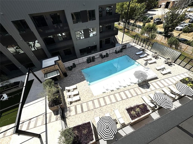4510 Terry-O Ln Unit 406, Austin, TX 78745 - community pool with a patio and fence