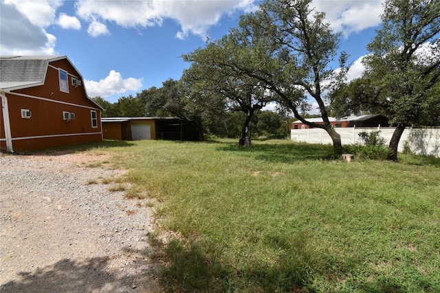 view of yard