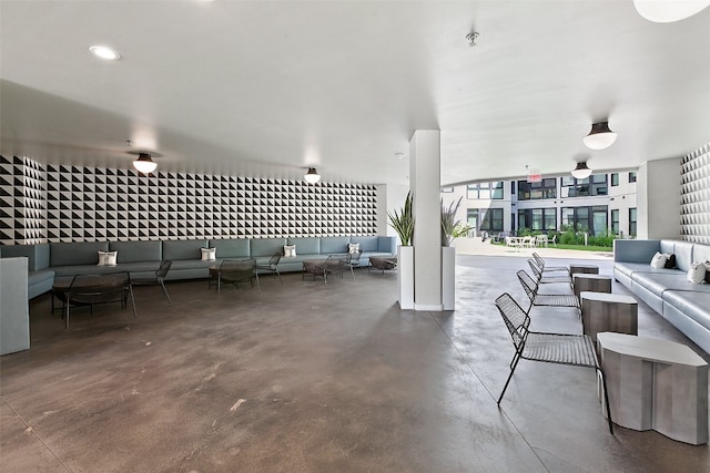 view of patio / terrace featuring an outdoor hangout area