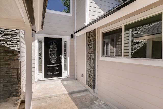 view of entrance to property