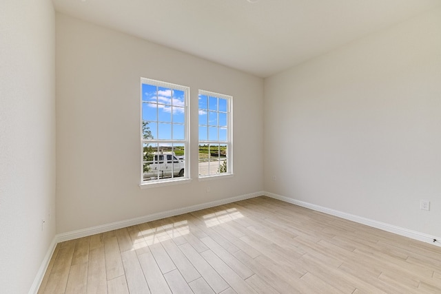 8508 Dongan Dr, Austin, TX 78744 - unfurnished room featuring light wood-style floors and baseboards