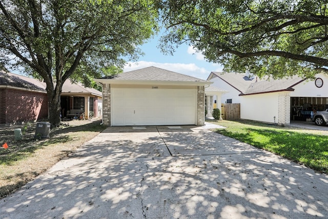 view of ranch-style house