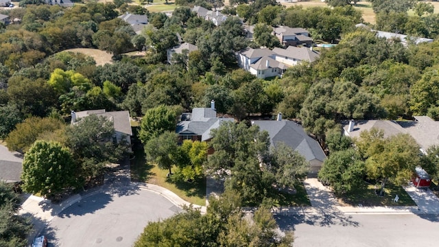 7709 Little Deer Trl, Georgetown, TX 78628 - bird's eye view with a residential view