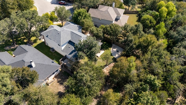7709 Little Deer Trl, Georgetown, TX 78628 - aerial view with a residential view