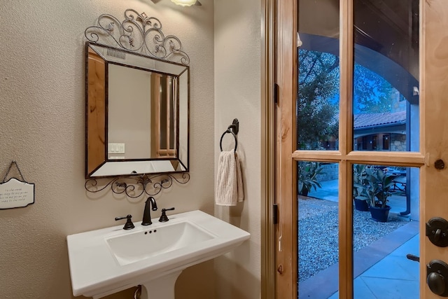 bathroom with sink