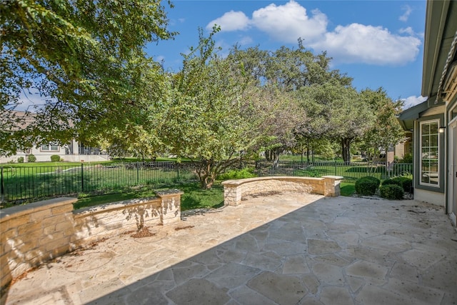 view of patio