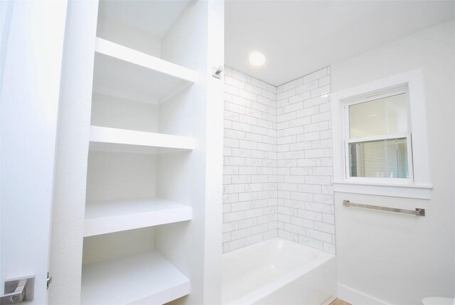 316 N Penn St, Flatonia, TX 78941 - bathroom with bathing tub / shower combination