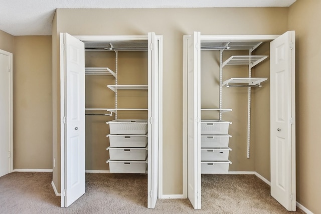 view of closet