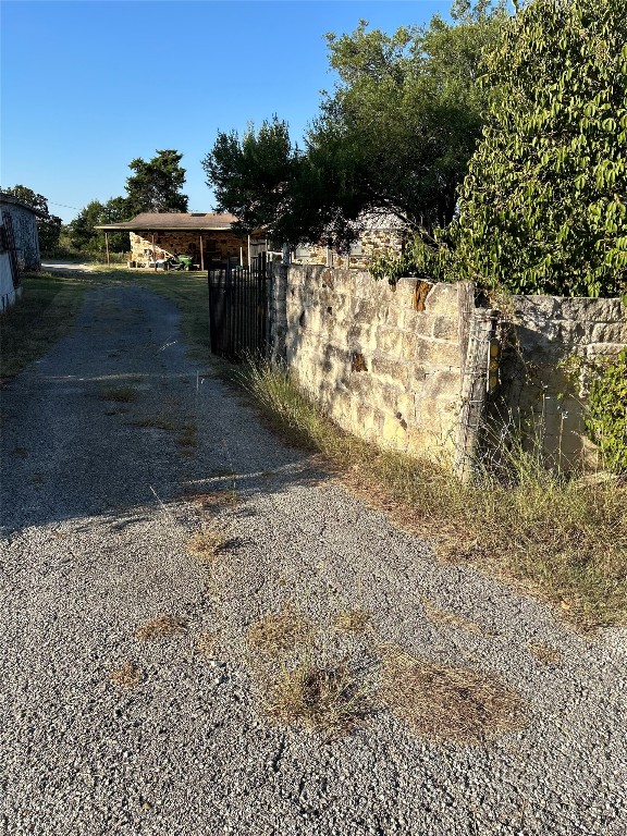 view of road