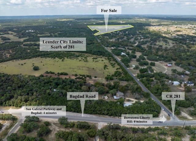 520 County Road 281, Leander TX, 78641 land for sale