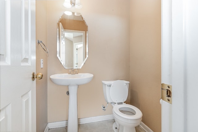 bathroom with toilet