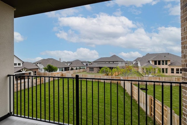 105 Bull Ridge Trl, Georgetown, TX 78628 - balcony featuring a residential view