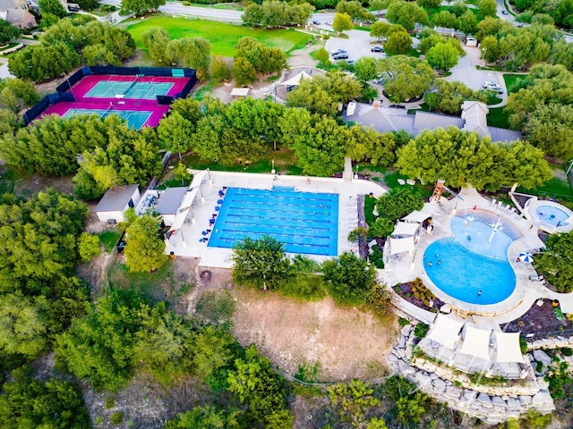 3109 Wild Rock Cv, Austin, TX 78732 - bird's eye view
