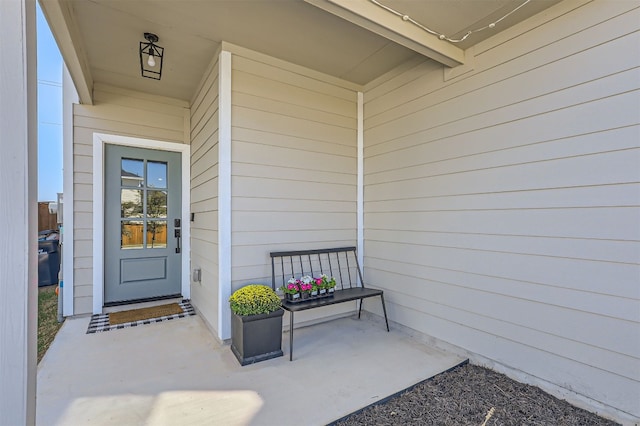 view of property entrance