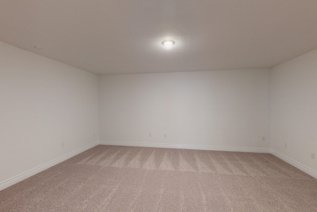 spare room with carpet flooring