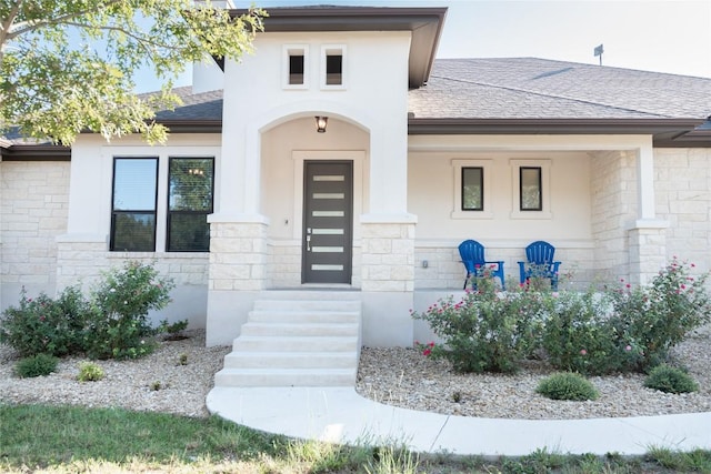 view of property entrance